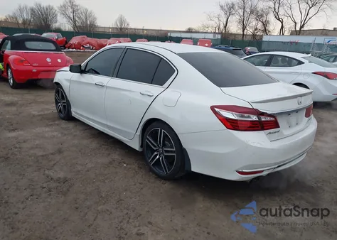 2016 Honda Accord Sport from USA, damaged, VIN 1HGCR2F55GA182236